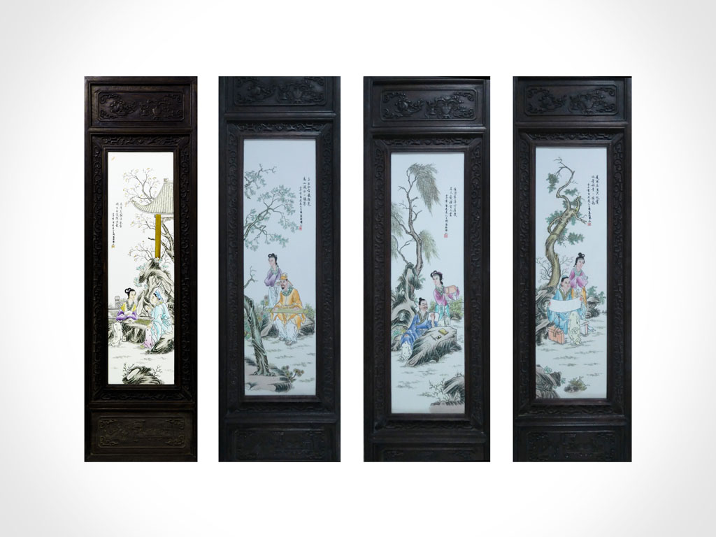 王琦人物瓷板画市场价格17701851837尹先生