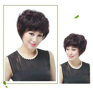 武汉中老年假发时尚发型是这样做出来的