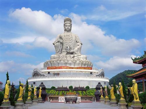 深圳周边游观音山龙岩古寺杨梅坑金沙湾烧烤一日游