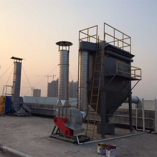 陈江仲恺除尘排烟环保工程厂房废气处理.找弘