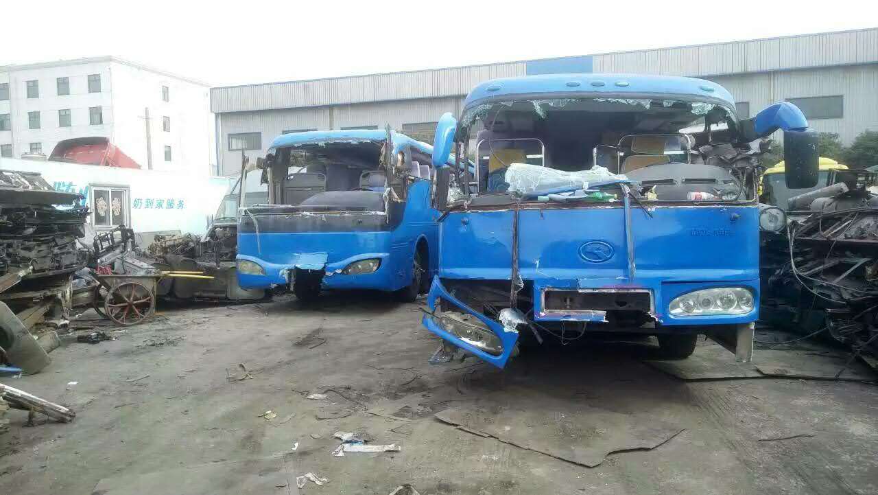 崇明县报废车回收处理|报废大巴车回收|大巴车