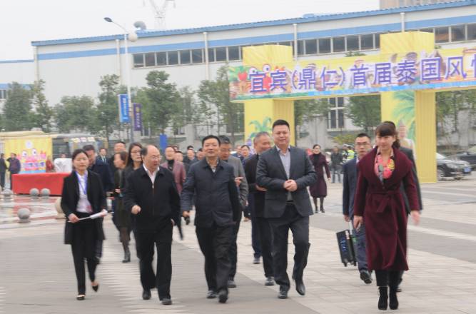 宜宾市杜紫平率队调研鼎仁国际指导现代服务产业