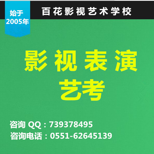 安徽影视表演精品班丨合肥影视表演艺考考什么