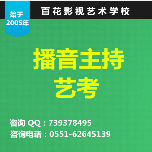 安徽艺考考什么丨合肥艺考播音主持精品班 - 威