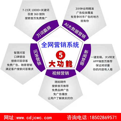 全网营销五大优势
