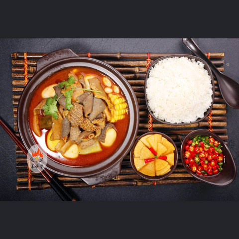 红烧牛肚套餐