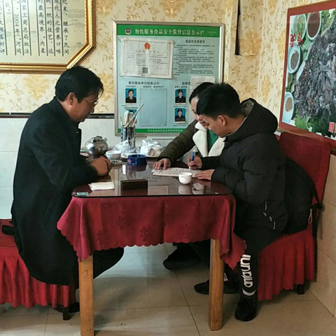 学员签合同
