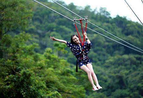 凌空飞渡室内室外根据场地定做超刺激好项目空中飞人