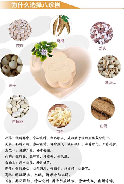 百神八珍糕与其它八珍糕有什么区别吗