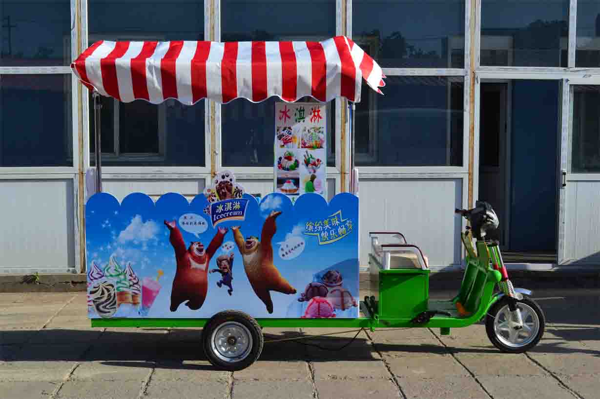 流动冰淇淋售卖车 冰激凌外卖车