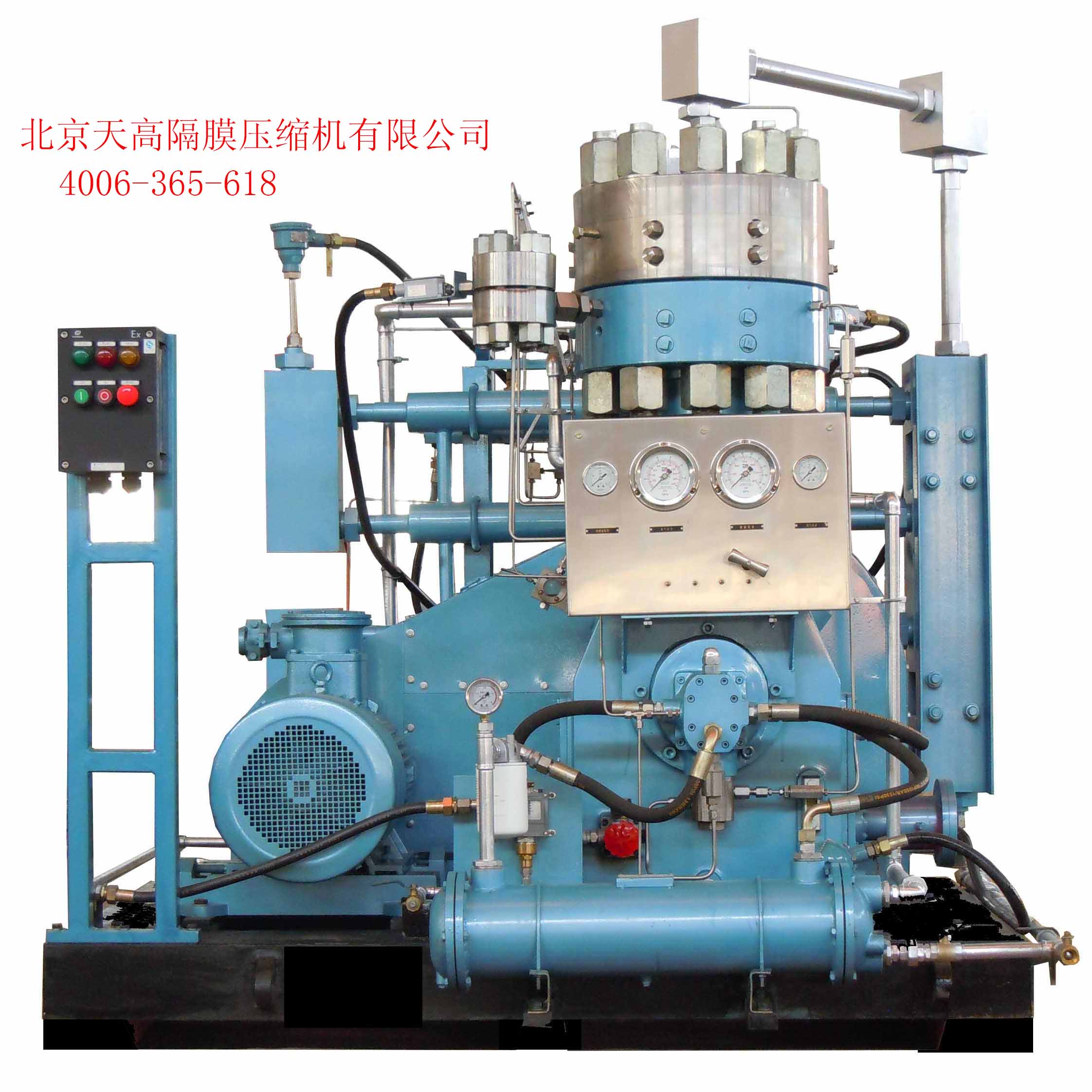 加氢站用隔膜压缩机