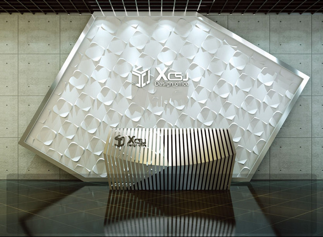 包头形象墙设计