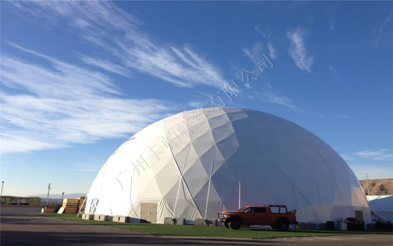新塘广本汽车厂球形展览帐篷-新塘球形篷房批发供应