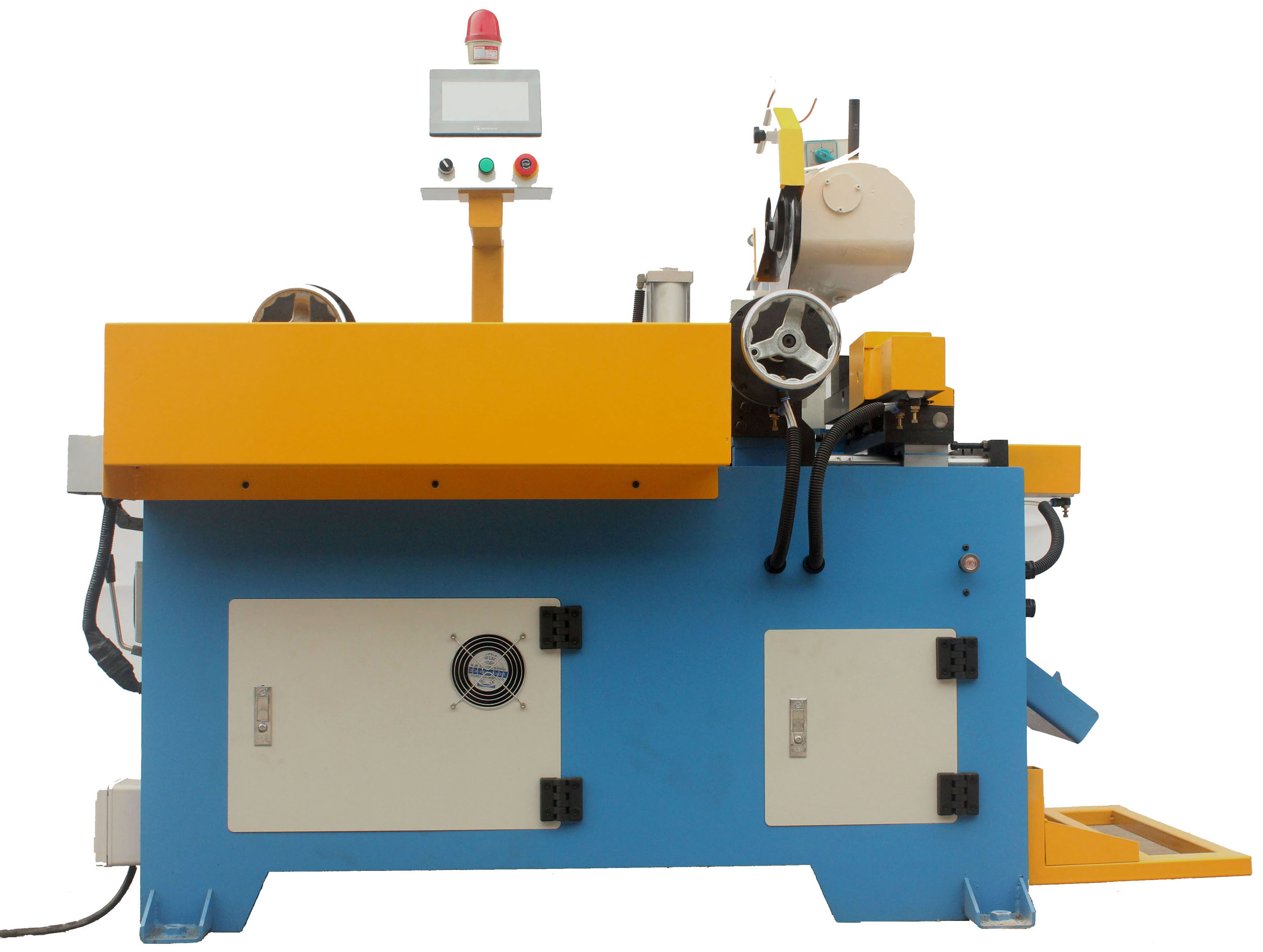 全自动数控切管机,高精准伺服送料,不锈钢管切管机