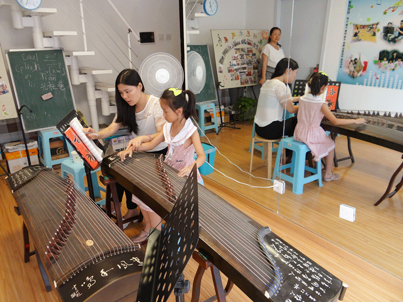 常年开设笛子,洞箫,葫芦丝,琵琶,巴乌,古筝,吉他等.