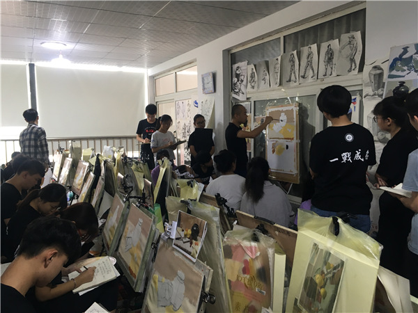 山东画室排名_山东梦工厂画室