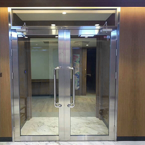 304不锈钢玻璃防火门厂家技术工艺精炼