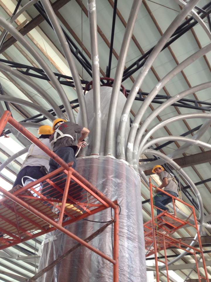 > 铝单板 装饰铝板 铝幕墙安装工艺与质量              6,安装金属板