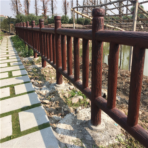 广州仿木栏杆生产厂家愿与业内各界人士携手合作互信共赢