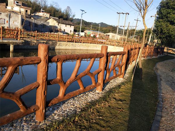 广东省仿木栏杆安装公司,辉煌工艺厂真诚合作,共创辉煌