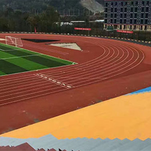 體育場塑膠跑道施工公司認準國奧體育 享受完美的運動品質