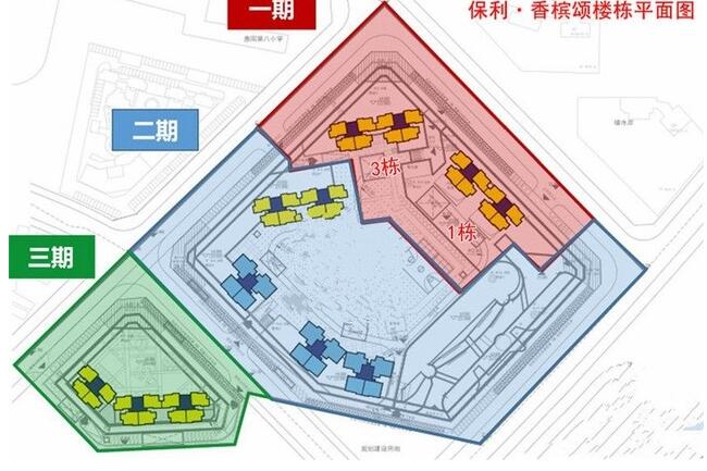 惠州保利香槟颂位于半岛体育公园八小旁临近惠阳区政府天虹沃尔玛