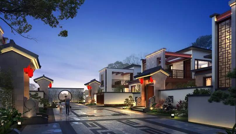 惠州方圆东江月岛四合院别墅在哪里东江月岛东方人的院子