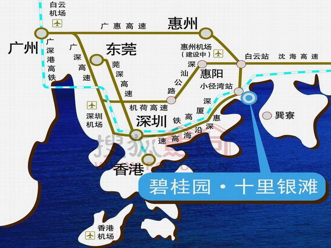 深圳东碧桂园十里银滩,小户型投资怎样?地段配套好吗?