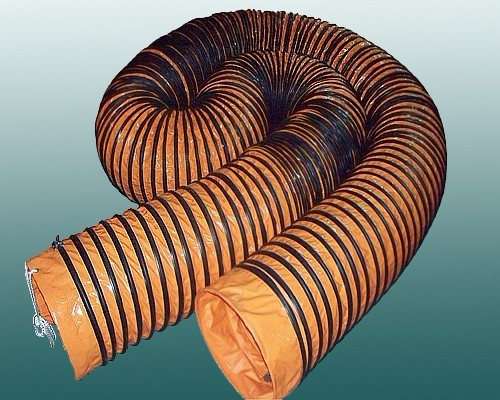 灰色耐高温伸缩通风管厂家