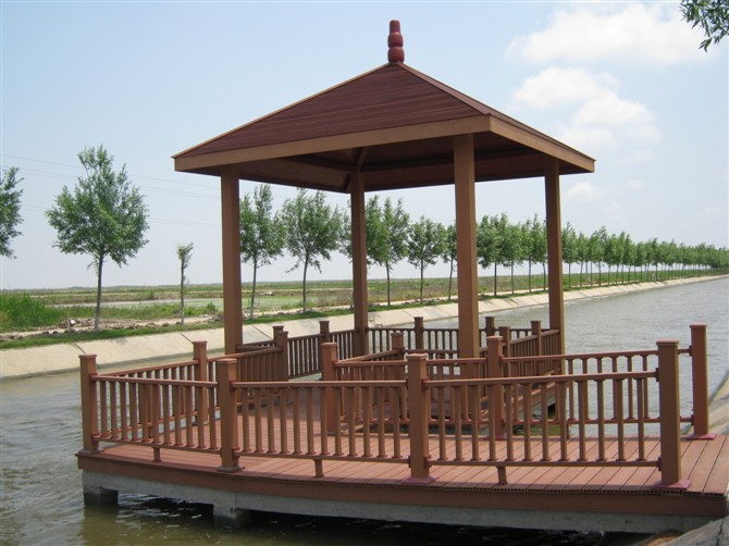 无锡专业生产户外塑木凉亭