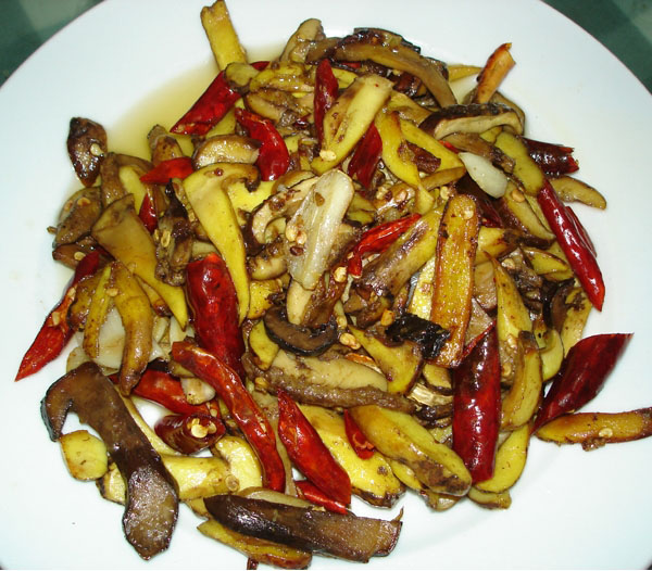 云南特色美食-炒野生菌美味不可抵挡