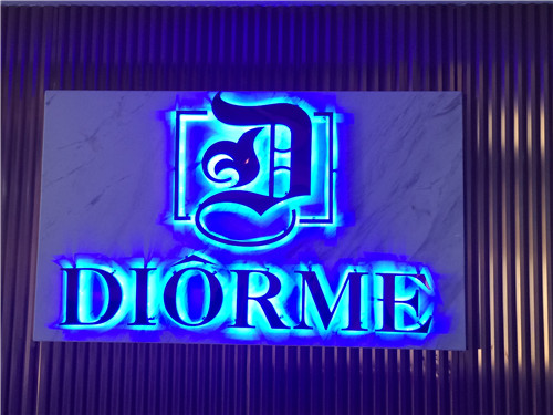 不锈钢背发光字武汉不锈钢立体字黑钛金黄钛金字激光切割焊接