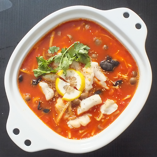 番茄鱼面