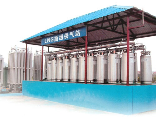 江苏lng煤改气点供设备lng瓶组站模式气化调压计量设备