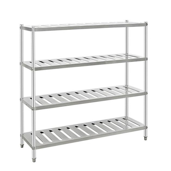 四层花格存放架美观实用