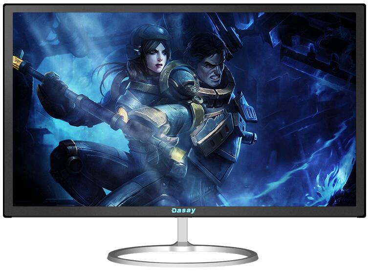 大鲨鱼高清超薄窄边框led背光显示器丨台式电脑如何进安全模式