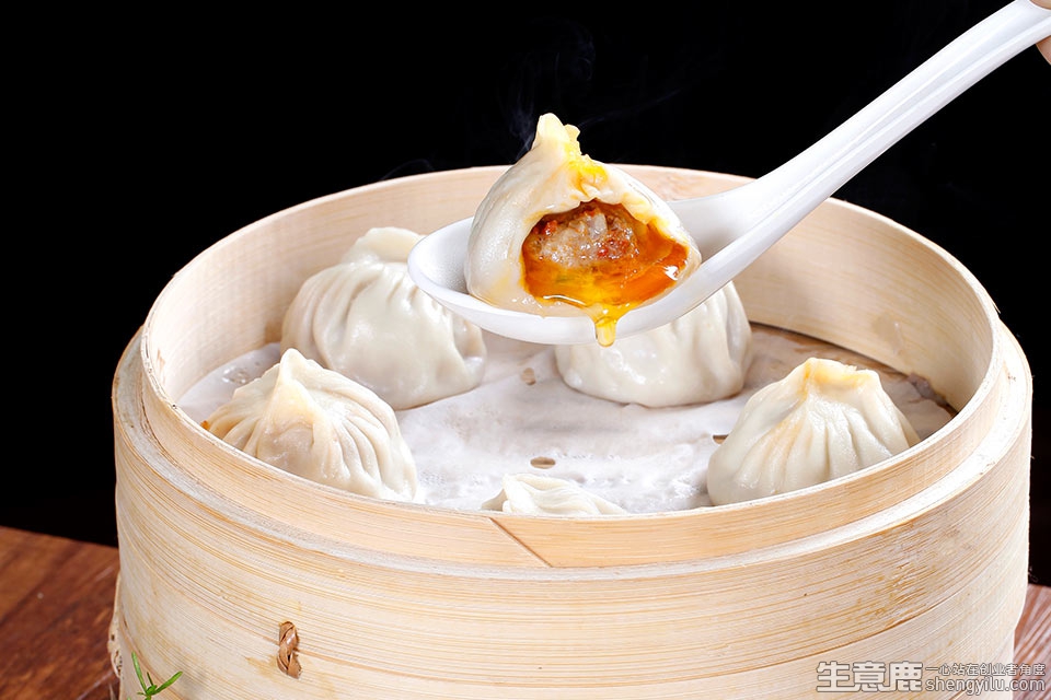 蟹黄包加盟上海百年龙袍正宗蟹黄包