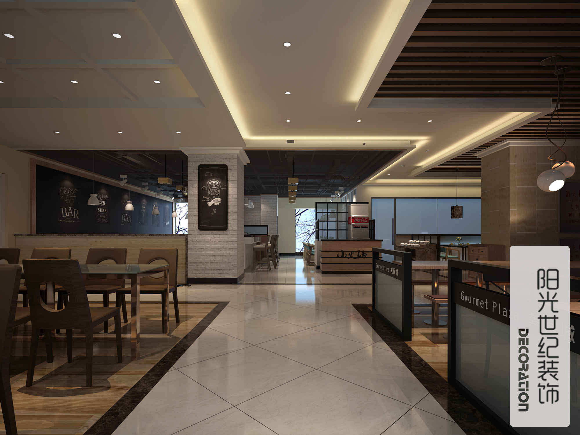 信息首页 家居装修 >正文  我们经常可以看到一些业主在餐饮店面装饰