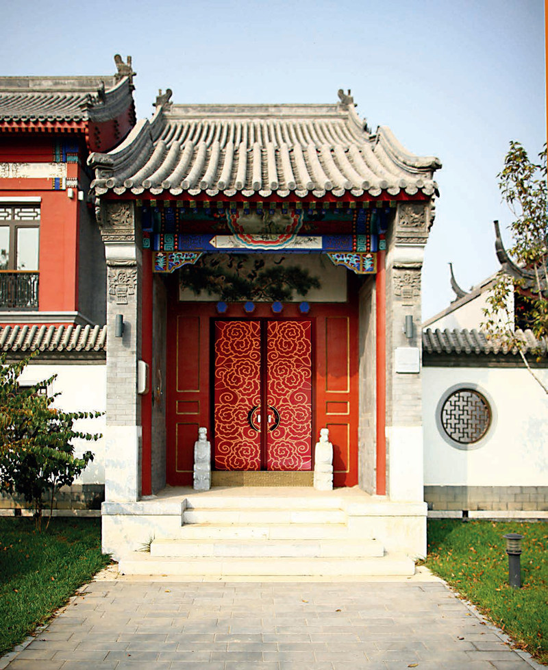 德国biffar铜门 经典祥云设计