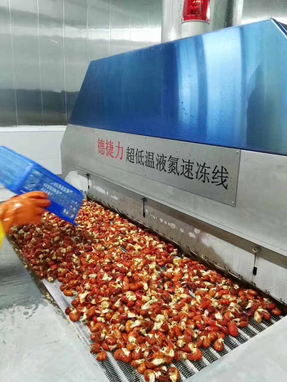 海鲜速冻机液氮速冻隧道平板速冻机欢迎来厂