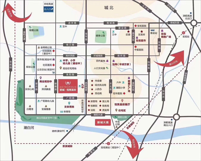 宝坻新城悦隽首府有学区吗升值空间大