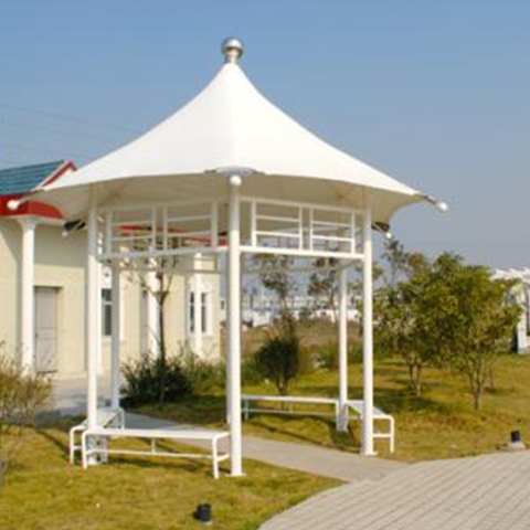 膜结构景观凉亭