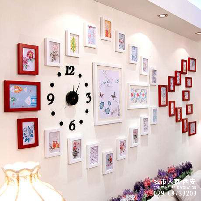 最全照片墙设计 轻松搞定照片墙的摆设!