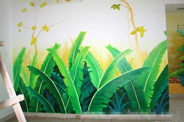 今年手绘墙,墙体彩绘,壁画什么图案最流行?心艺免费为您解答