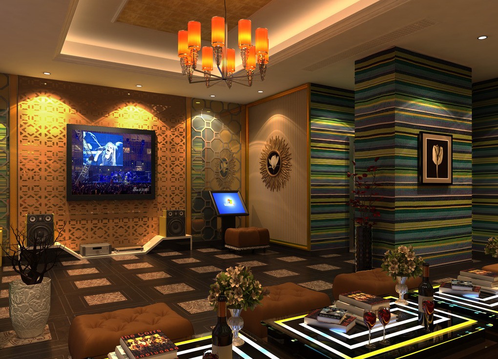 上海松江ktv装修/金山酒吧装修设计布局