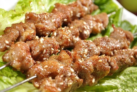 烤羊肉串