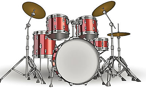 架子鼓 (英文:drum kit ) 是 爵士乐 队中十分重要的一种 打击乐  