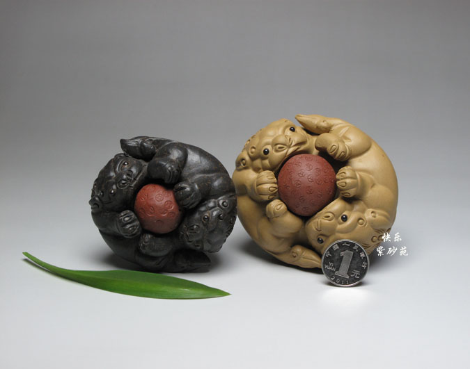 精品紫砂茶宠摆件