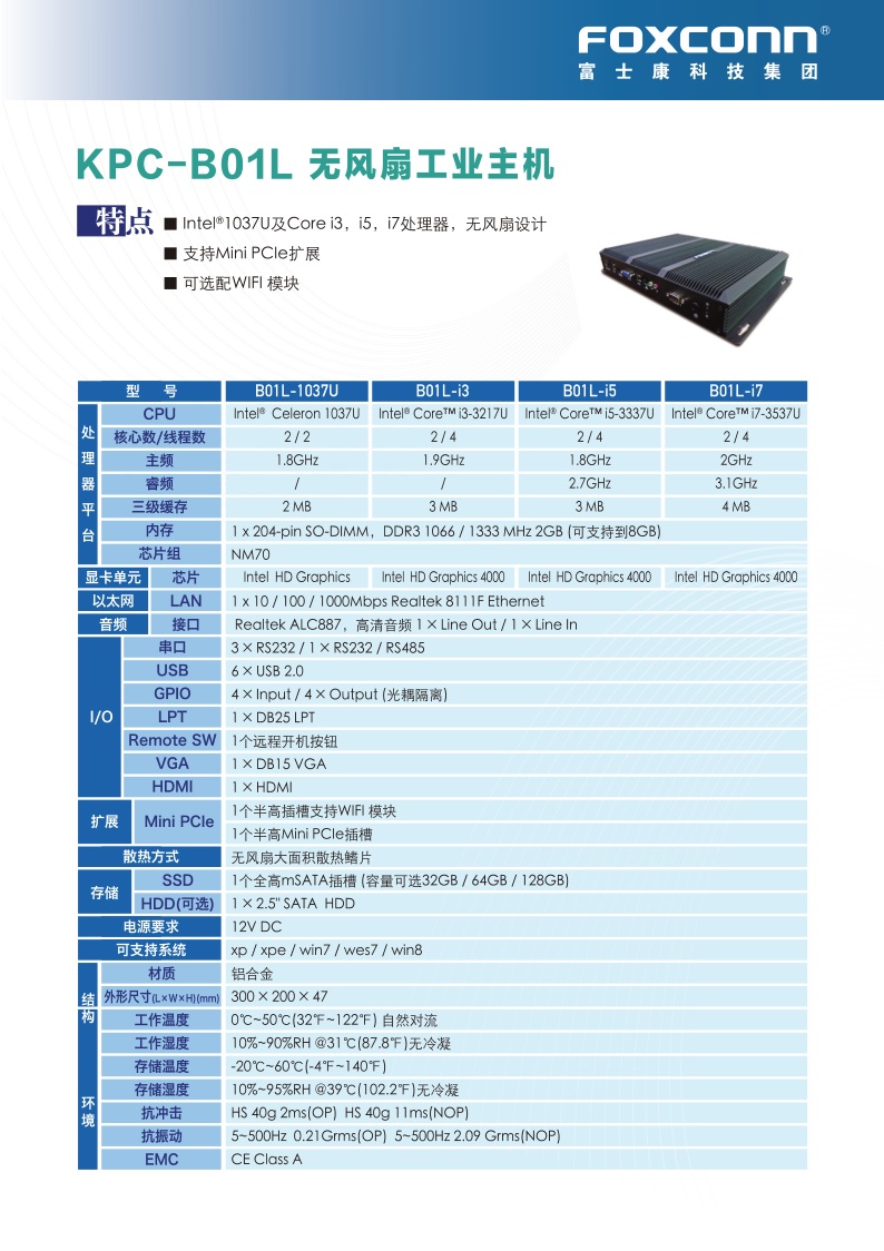 国内知名的工控机