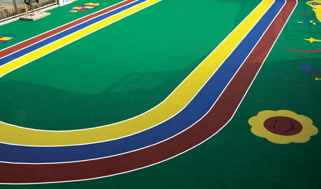 epdm塑胶幼儿园地面施工厂家!